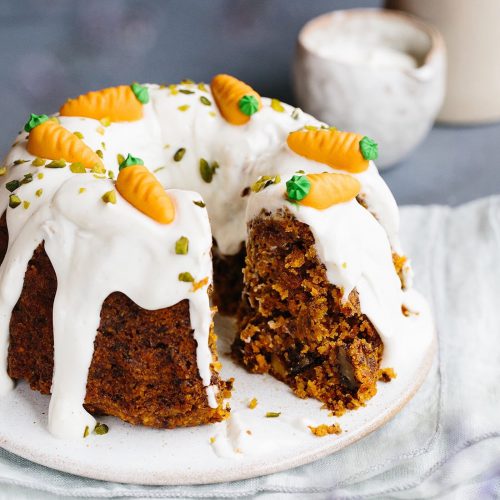 Veganer Möhrenkuchen - Janina and Food